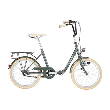 Bicicleta plegable EXCELSIOR KLAPPRAD 3V Contrapedal Verde 2022 0